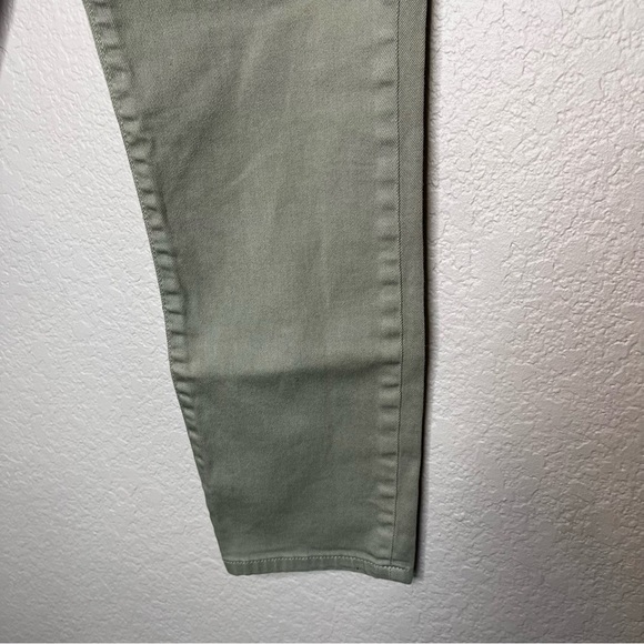 Tory Burch Alexa Cropped Skinny Jeans in Green Size 26 - Picture 5 of 16